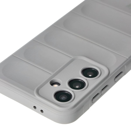 Pancerne etui Bizon Case Tur do Galaxy S24 FE, jasnoszare