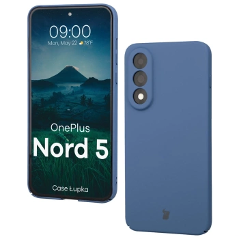 Etui Bizon Case Łupka do OnePlus Nord 5, niebieskie