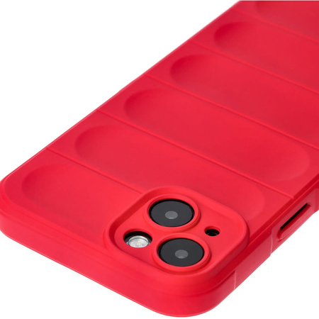 Pancerne etui Bizon Case Tur do iPhone 15 Plus, czerwone