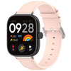 Pasek Bizon Strap Watch Casual do Xiaomi Redmi Watch 5/4 / Smart Band 9/8 Pro, jasnoróżowy