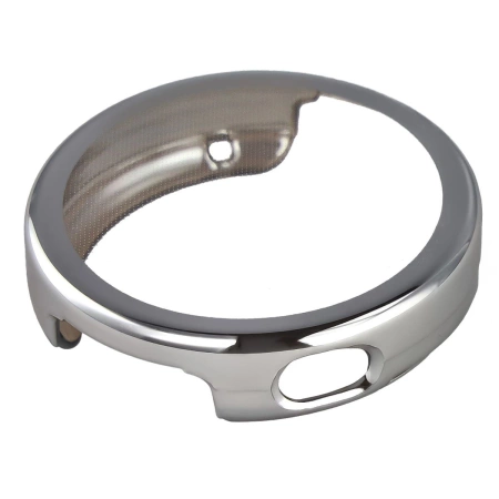 Etui z osłoną ekranu Bizon Case Watch Felipe do Huawei Watch GT6 41 mm, srebrne