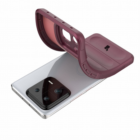 Pancerne etui Bizon Case Tur do Xiaomi 13 Pro, ciemnofioletowe