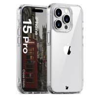 Etui Bizon Case Halo do iPhone 15 Pro, przezroczyste