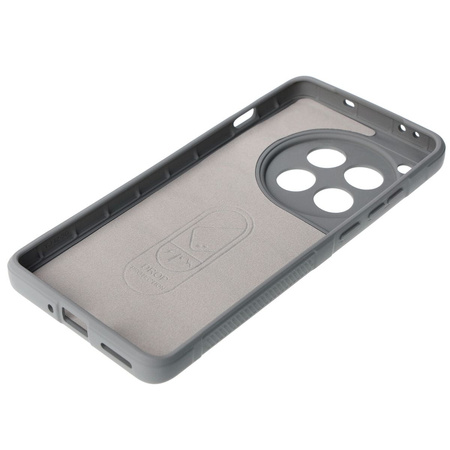 Pancerne etui Bizon Case Tur do OnePlus 12, jasnoszare