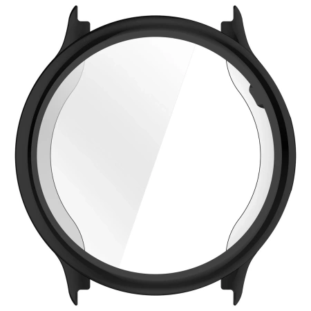 Etui z osłoną ekranu Bizon Case Watch Felipe do Garmin Vivoactive 6, czarne