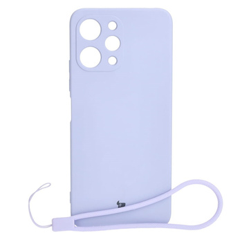 Etui Bizon Case Silicone do Xiaomi Redmi 12, jasnofioletowe