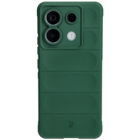 Pancerne etui Bizon Case Tur do Xiaomi Poco X6 / Xiaomi Redmi Note 13 Pro 5G, ciemnozielone