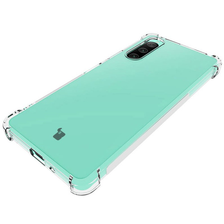 Etui + 2x szkło Bizon Case Clear Pack do Sony Xperia 10 V, przezroczyste