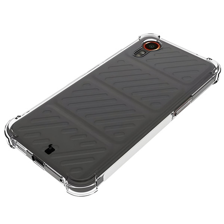 Elastyczne etui Bizon Case Salpa do Galaxy Xcover 7, przezroczyste