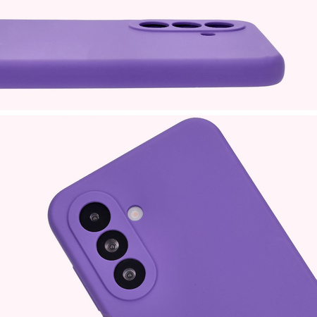 Silikonowe etui Bizon Soft Case do Galaxy A17 5G / A26 5G, fioletowe