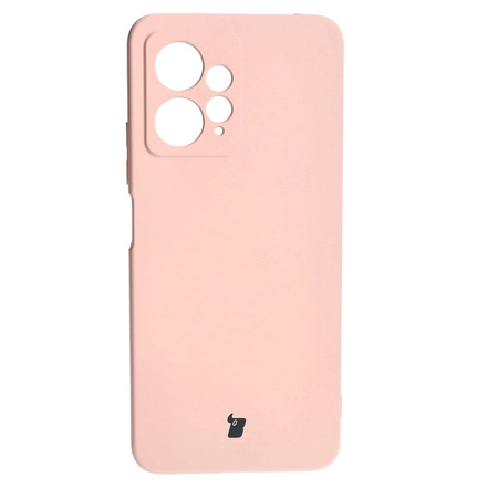 Etui Bizon Case Silicone do Xiaomi Redmi Note 12 4G, jasnoróżowe