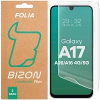Folia hydrożelowa na ekran Bizon Glass Hydrogel Front do Galaxy A16 / A26 5G, 2 sztuki