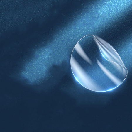 Folia hydrożelowa na ekran Bizon Glass Watch Hydrogel Duo do Galaxy Watch 6 Classic 47 mm, 2 sztuki (zegarek)