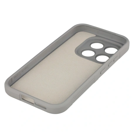 Pancerne etui Bizon Case Tur do Xiaomi 17, jasnoszare