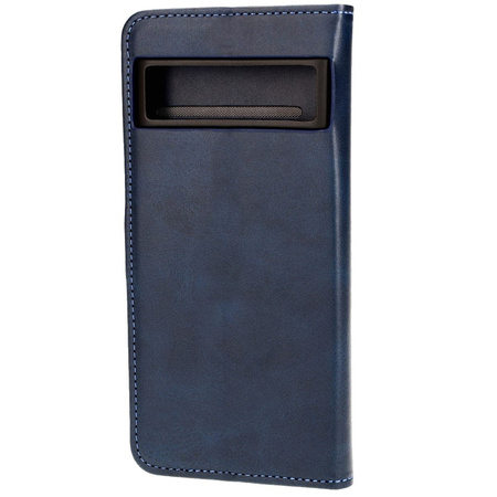 Etui z klapką Bizon Case Pocket do Google Pixel 8 Pro, granatowe