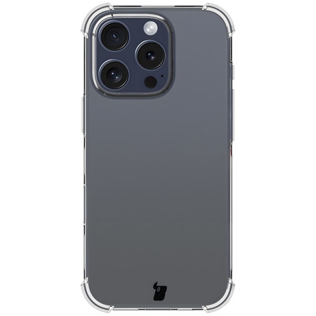 Etui + 2x szkło hartowane + szkiełko na obiektyw Bizon Case Clear Pack do iPhone 16 Pro