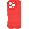 Pancerne etui Bizon Case Tur do iPhone 16 Pro, czerwone
