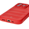 Pancerne etui Bizon Case Tur do iPhone 16 Pro, czerwone