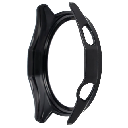 Etui ze szkłem do zegarka Bizon Case Watch Adamo do Huawei Watch GT6 46 mm, czarne