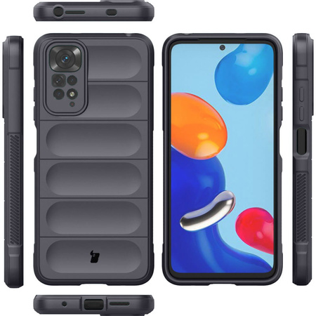 Pancerne etui Bizon Case Tur do Xiaomi Redmi Note 11 / 11S 4G, szare