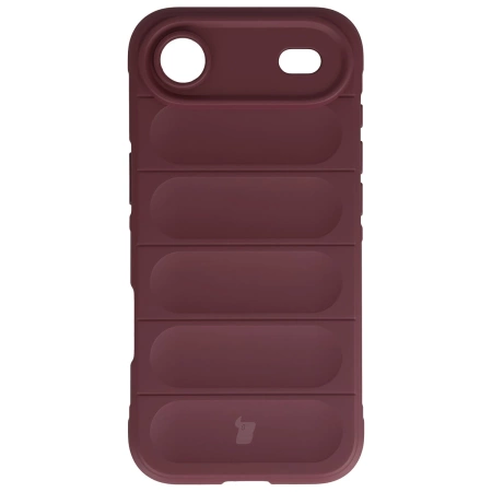Pancerne etui Bizon Case Tur do iPhone Air, burgundowe