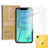 3x Szkło hartowane + szybka na aparat Bizon Glass Clear Pack do iPhone Xr