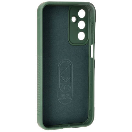 Pancerne etui Bizon Case Tur do Samsung Galaxy M15 5G, ciemnozielone