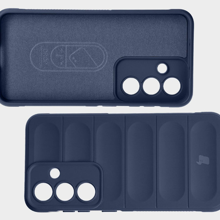 Pancerne etui Bizon Case Tur do Galaxy S25 Plus, granatowe