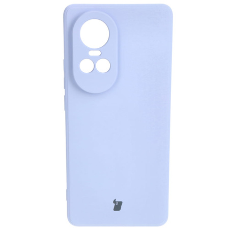 Etui Bizon Case Silicone Sq do Oppo Reno 10 Pro 5G, jasnofioletowe