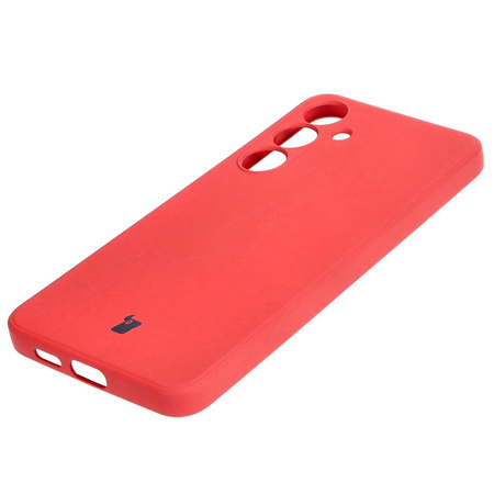Etui Bizon Case Silicone Sq do Galaxy S24 Plus, brudny róż