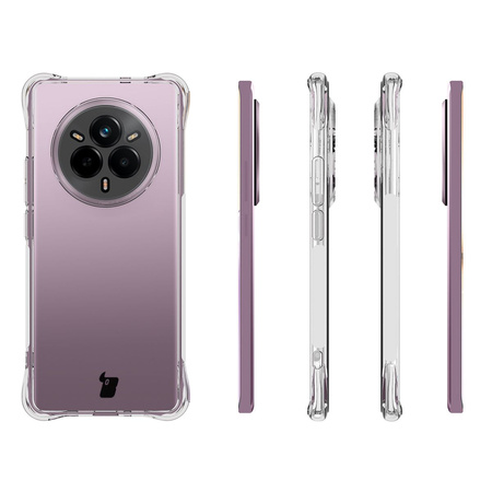 Elastyczne etui Bizon Case Salpa do Realme 14 Pro 5G, przezroczyste