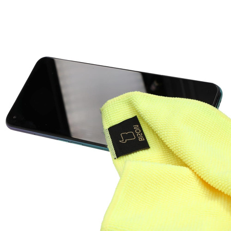 Ściereczka z mikrofibry Bizon Wipe Solo 35 x 35 cm, 1 sztuka, żółta