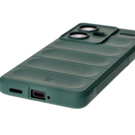 Pancerne etui Bizon Case Tur do Xiaomi Redmi Note 13 Pro+ 5G, ciemnozielone