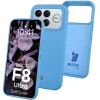Silikonowe etui Bizon Soft Case do Xiaomi POCO F8 Ultra, niebieskie