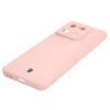 Etui Bizon Case Silicone Sq do Xiaomi 13 Pro, jasnoróżowe