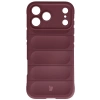 Pancerne etui Bizon Case Tur do iPhone 17 Pro Max, burgundowe