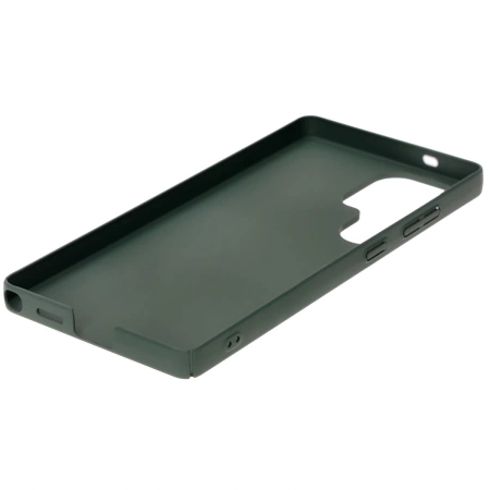 Etui Bizon Case Łupka do Galaxy S25 Ultra, zielone