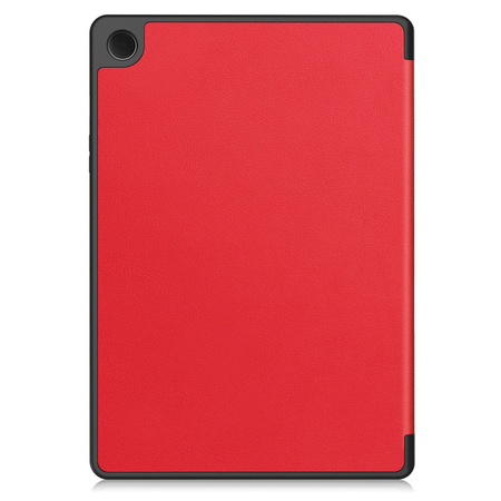 Etui Bizon Case Tab Lizard do Galaxy Tab A9 Plus, czerwone