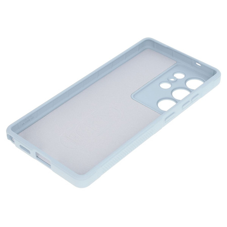 Pancerne etui Bizon Case Tur do Galaxy S25 Ultra, jasnoniebieskie