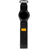 Sportowy pasek do zegarka Bizon Strap Watch Adventure do Galaxy Watch 22mm, czarny
