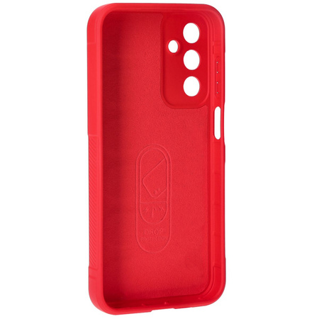 Pancerne etui Bizon Case Tur do Samsung Galaxy M15 5G, czerwone