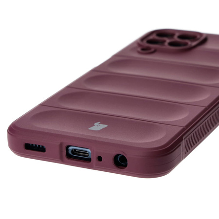 Pancerne etui Bizon Case Tur do Galaxy M33 5G, ciemnofioletowe