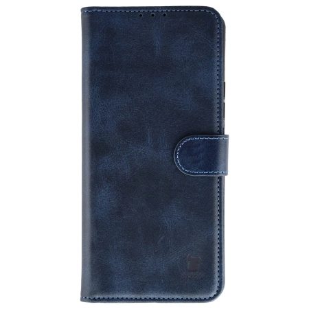 Etui z klapką Bizon Case Pocket do Xiaomi Redmi 15 4G / 5G, granatowe