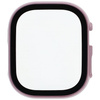 Etui Bizon Case+Glass do Apple Watch Ultra 49mm, różowe