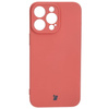 Etui Bizon Case Silicone do iPhone 15 Pro Max, brudny róż