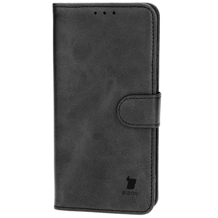 Etui z klapką Bizon Case Pocket do Galaxy S23 FE, czarne