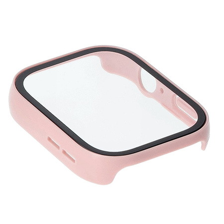 Etui Bizon Case Watch Adamo do Huawei Watch Fit 3, różowe