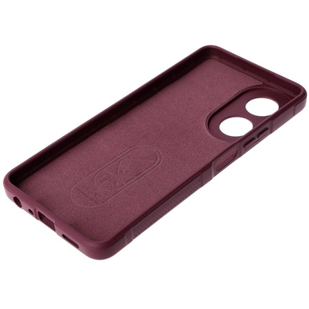 Pancerne etui Bizon Case Tur do Oppo A58 4G, ciemnofioletowe
