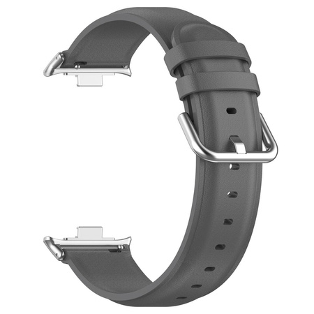 Pasek Bizon Strap Watch Casual do Redmi Watch 4 / Xiaomi Smart Band 9 Pro / 8 Pro, szary