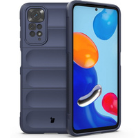 Pancerne etui Bizon Case Tur do Xiaomi Redmi Note 11 / 11S 4G, granatowe